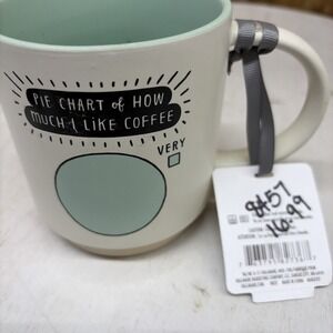 Hallmark Gifts Pie Chart Coffee‎ Lover Funny Mug Gift New